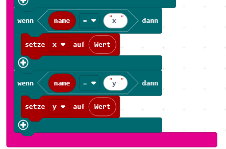Calliope mini-Empfang
